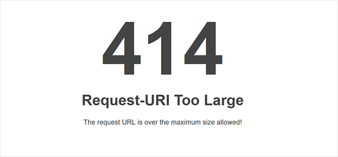 63 个最常见的 WordPress 错误及解决方法 414-request-uri-too-long20251114_ -62 63 个最常见的 WordPress 错误及解决方法 414-request-uri-too-long20251114_ -62