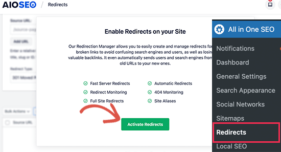 如何轻松将 WordPress 迁移到新域名(而不损失 SEO) activateredirects20251108_ -18 如何轻松将 WordPress 迁移到新域名(而不损失 SEO) activateredirects20251108_ -18