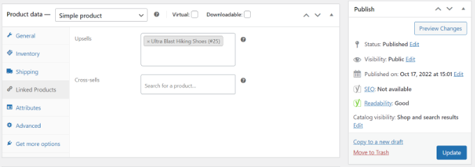 如何在 WooCommerce 中提升产品销售额(5 种简单方法) add-products-to-upsell20251114_ -2 如何在 WooCommerce 中提升产品销售额(5 种简单方法) add-products-to-upsell20251114_ -2