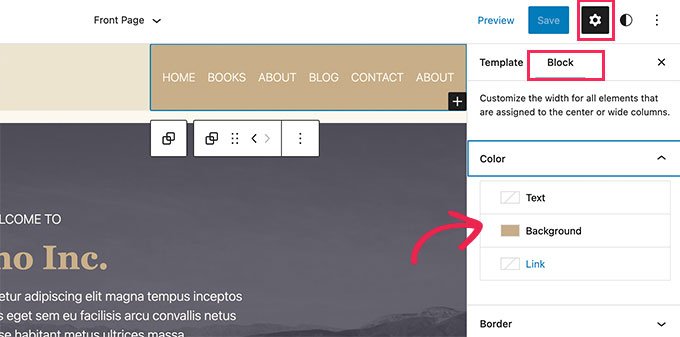 如何将我的 HTML 网站转换为 WordPress 的（并使其更新变得容易 10 倍） block-settings20251114_ -10