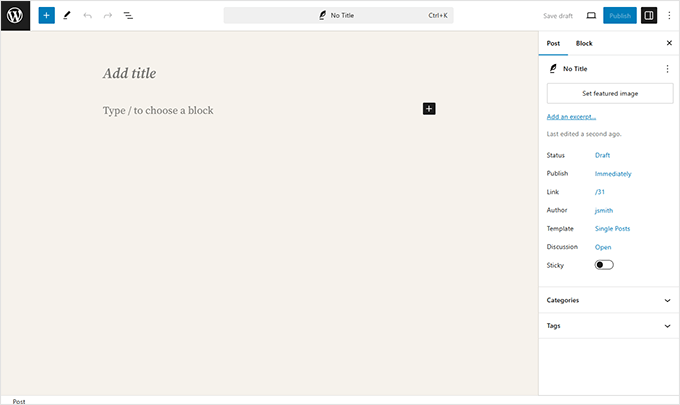 如何使用 WordPress 区块编辑器(Gutenberg 教程) blockeditor20251114_ -3 如何使用 WordPress 区块编辑器(Gutenberg 教程) blockeditor20251114_ -3