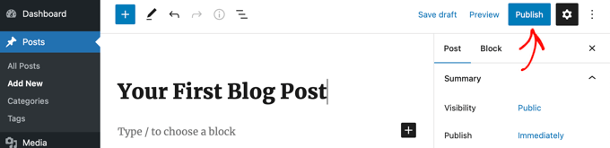 如何正确地从 Wix 切换到 WordPress(分步指南) blogoryoutubepublishfirstblogpost20251108_ -19 如何正确地从 Wix 切换到 WordPress(分步指南) blogoryoutubepublishfirstblogpost20251108_ -19