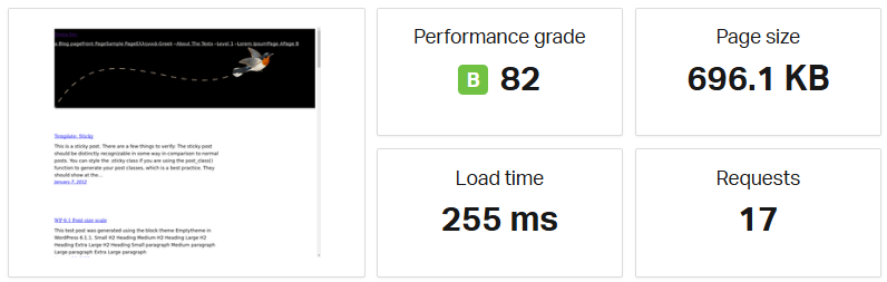 何时真正需要托管式 WordPress 主机？最佳托管式 WordPress 主机对比（2025） bluehost-cloud-speed-test20251108_ -66