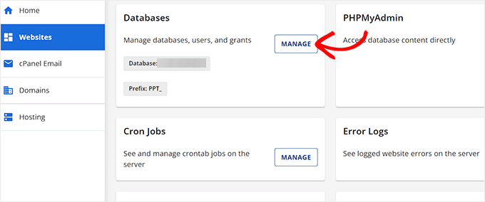 如何修复 WordPress 中建立数据库连接时出现的错误 click-manage-button-next-to-database-120251114_ -3 如何修复 WordPress 中建立数据库连接时出现的错误 click-manage-button-next-to-database-120251114_ -3