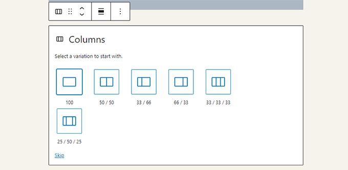 如何使用 WordPress 区块编辑器(Gutenberg 教程) columns-block20251114_ -11 如何使用 WordPress 区块编辑器(Gutenberg 教程) columns-block20251114_ -11