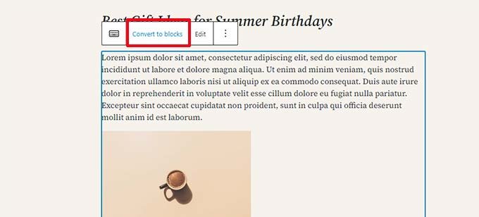 如何使用 WordPress 区块编辑器(Gutenberg 教程) convert-to-blocks20251114_ -38 如何使用 WordPress 区块编辑器(Gutenberg 教程) convert-to-blocks20251114_ -38