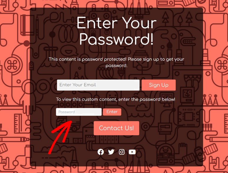 如何在 WordPress 中创建密码保护页面 customized-password-protected-page20251119_ -4 如何在 WordPress 中创建密码保护页面 customized-password-protected-page20251119_ -4