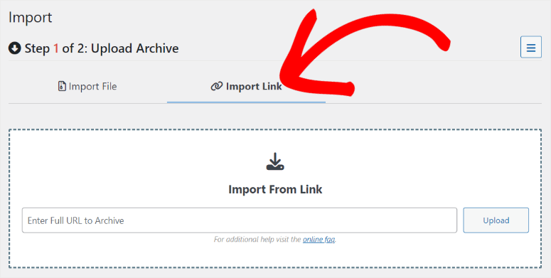 Duplicator 评测：这是最好的 WordPress 备份插件吗？ duplicator-pro-import-link20251119_ -16