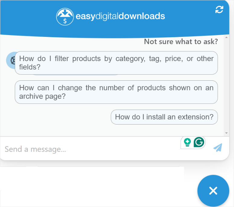 Easy Digital下载评测——这是最好的数字电商插件吗？ edd-chatbot20251119_ -6