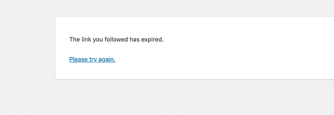 63 个最常见的 WordPress 错误及解决方法 followed-link-expired20251114_ -45 63 个最常见的 WordPress 错误及解决方法 followed-link-expired20251114_ -45