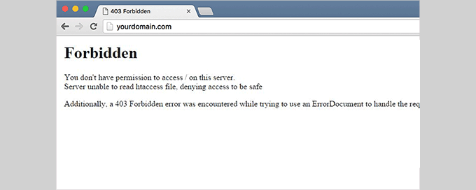 63 个最常见的 WordPress 错误及解决方法 forbidden-403-error20251114_ -19 63 个最常见的 WordPress 错误及解决方法 forbidden-403-error20251114_ -19