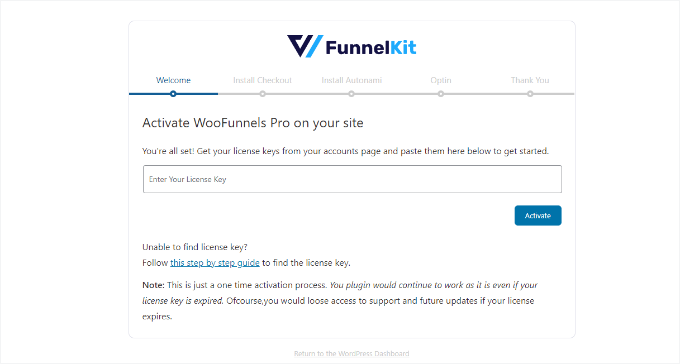 如何在 WooCommerce 中提升产品销售额(5 种简单方法) funnelkit-enter-your-woofunnel-license-key20251114_ -9 如何在 WooCommerce 中提升产品销售额(5 种简单方法) funnelkit-enter-your-woofunnel-license-key20251114_ -9