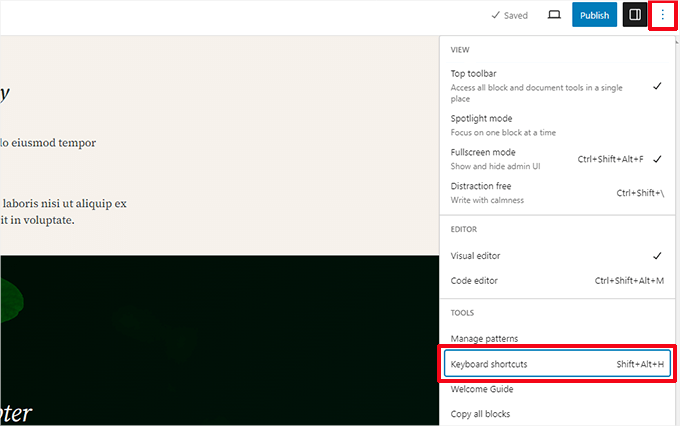 如何使用 WordPress 区块编辑器(Gutenberg 教程) keyboard-shortcuts20251114_ -31 如何使用 WordPress 区块编辑器(Gutenberg 教程) keyboard-shortcuts20251114_ -31