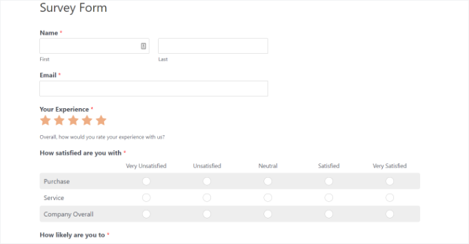 如何在 WordPress 中创建调查问卷(使用 Beautiful Reports) livesite-survey-form-preview20251114_ -20 如何在 WordPress 中创建调查问卷(使用 Beautiful Reports) livesite-survey-form-preview20251114_ -20