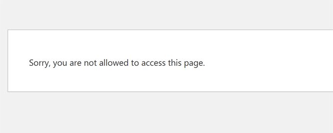 63 个最常见的 WordPress 错误及解决方法 not-allowed-to-access-page-wp20251114_ -51 63 个最常见的 WordPress 错误及解决方法 not-allowed-to-access-page-wp20251114_ -51