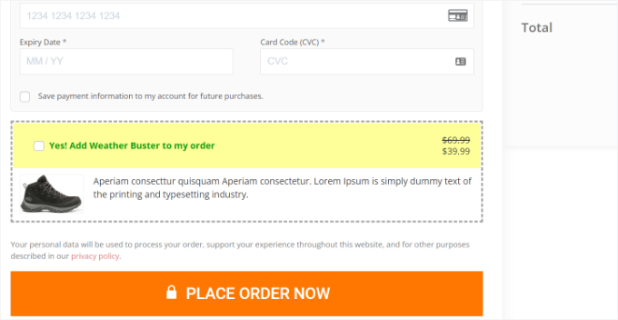如何在 WooCommerce 中提升产品销售额(5 种简单方法) oneclick-upsell-preview20251114_ -22 如何在 WooCommerce 中提升产品销售额(5 种简单方法) oneclick-upsell-preview20251114_ -22