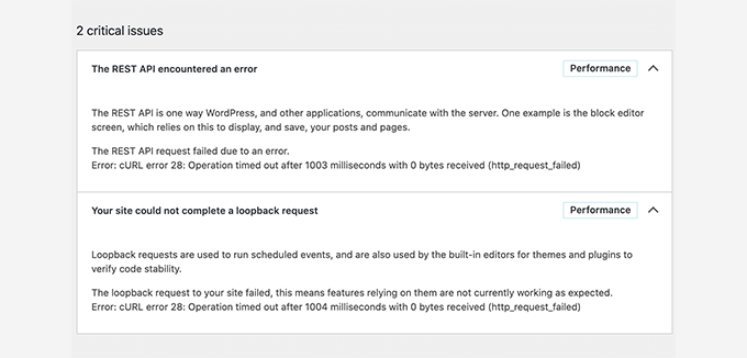 63 个最常见的 WordPress 错误及解决方法 restapi-curl-error20251114_ -48 63 个最常见的 WordPress 错误及解决方法 restapi-curl-error20251114_ -48