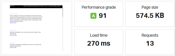 何时真正需要托管式 WordPress 主机？最佳托管式 WordPress 主机对比（2025） rocketnet-speed-test20251108_ -26