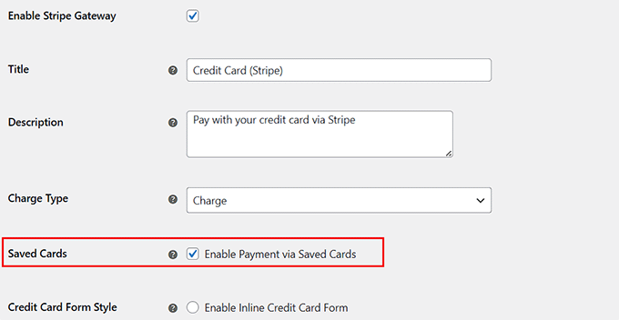 如何在 WooCommerce 中创建更快捷的结账流程（9 个专家技巧） save-card-info-in-stripe20251109_-1 -14