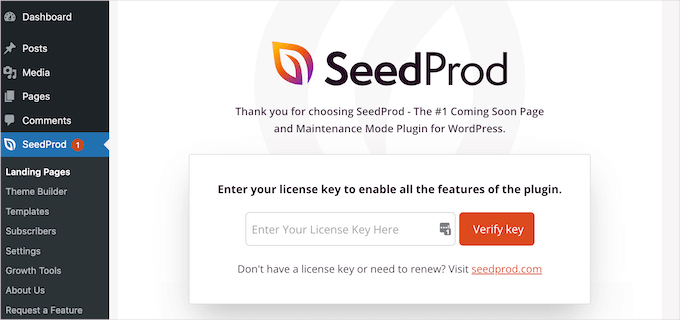 如何在 WordPress 中创建感谢页面 seedprod-license-key20251114_ -2 如何在 WordPress 中创建感谢页面 seedprod-license-key20251114_ -2