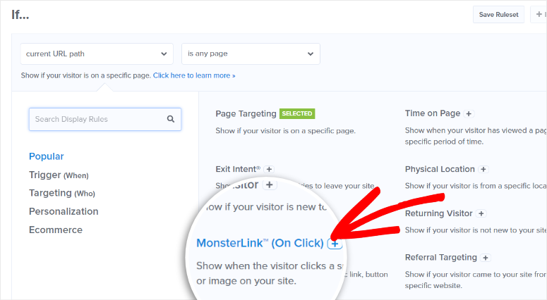 OptinMonster评测:如何提高潜在客户数量、转化率和品牌知名度? select-monsterlink-display-rule20251118_ -15 OptinMonster评测:如何提高潜在客户数量、转化率和品牌知名度? select-monsterlink-display-rule20251118_ -15