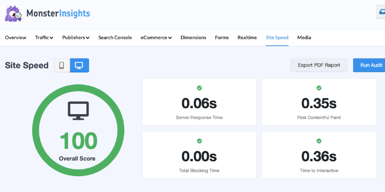 MonsterInsights 2025 年评测:它是最好的 Google Analytics 插件吗? site-speed-report-in-monsterinsights20251118_ -31 MonsterInsights 2025 年评测:它是最好的 Google Analytics 插件吗? site-speed-report-in-monsterinsights20251118_ -31