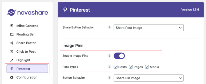 如何在 WordPress 中添加社交分享按钮(4 种简单方法) socialshare-novashare-pinterest120251114_ -21 如何在 WordPress 中添加社交分享按钮(4 种简单方法) socialshare-novashare-pinterest120251114_ -21