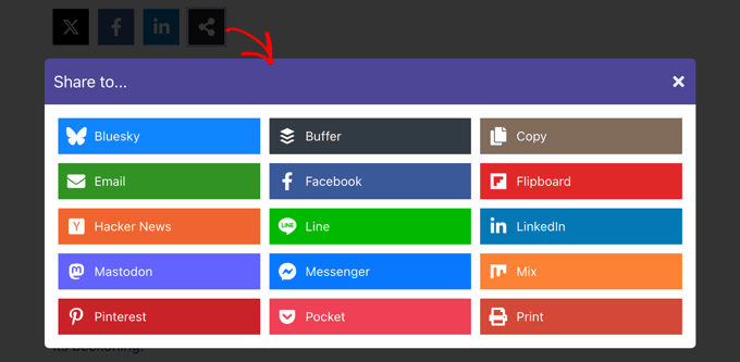 如何在 WordPress 中添加社交分享按钮(4 种简单方法) socialshare-novashare-share-button-example20251114_ -20 如何在 WordPress 中添加社交分享按钮(4 种简单方法) socialshare-novashare-share-button-example20251114_ -20