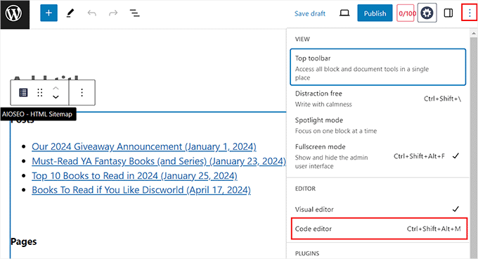 如何在 WordPress 中移除区块(4 种简单方法) switch-to-code-editor-for-plugin-block-name20251114_ -16 如何在 WordPress 中移除区块(4 种简单方法) switch-to-code-editor-for-plugin-block-name20251114_ -16