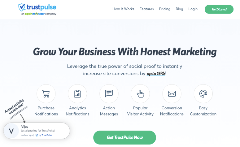 2025 年 45+ 款最佳 WordPress 插件 trustpulse-new-homepage20251118_ -13 2025 年 45+ 款最佳 WordPress 插件 trustpulse-new-homepage20251118_ -13