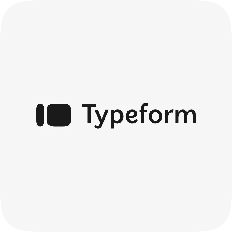 9款最佳WordPress联系表单插件，精选的5款 typeform-logo20251114_ -21