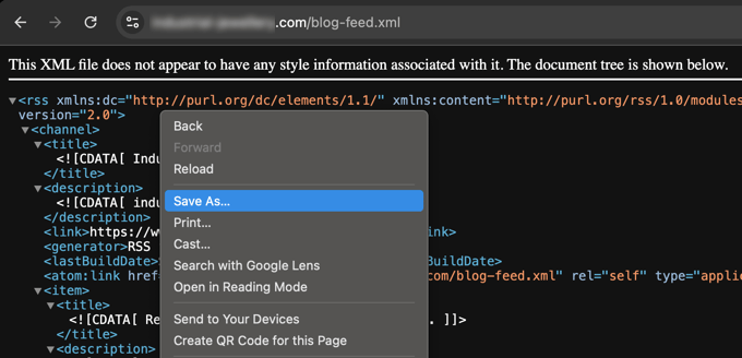 如何正确地从 Wix 切换到 WordPress(分步指南) wix-rss-feed-save20251108_ -10 如何正确地从 Wix 切换到 WordPress(分步指南) wix-rss-feed-save20251108_ -10