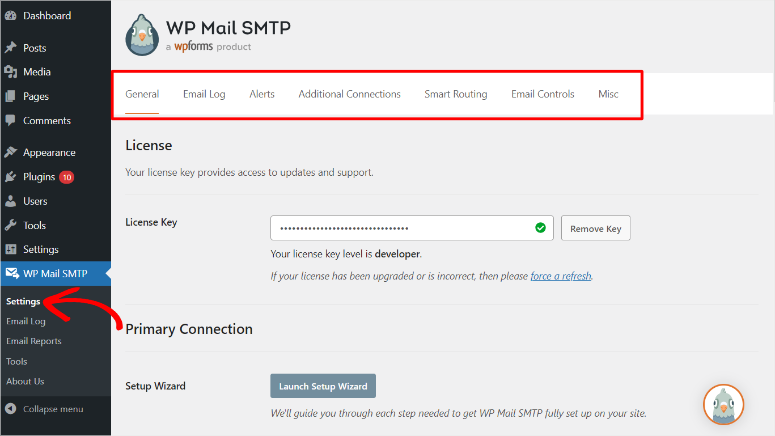 WP Mail SMTP 评测:WordPress 最佳 SMTP 插件 wp-mail-smtp-submenus20251119_ -7 WP Mail SMTP 评测:WordPress 最佳 SMTP 插件 wp-mail-smtp-submenus20251119_ -7