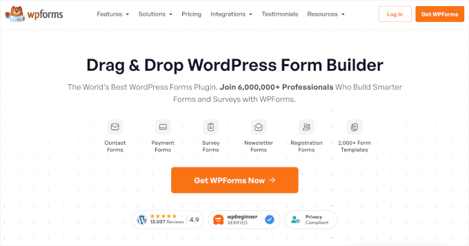 如何在 WordPress 中创建调查问卷(使用 Beautiful Reports) wpforms-homepage-newdesign20251114_ -2 如何在 WordPress 中创建调查问卷(使用 Beautiful Reports) wpforms-homepage-newdesign20251114_ -2