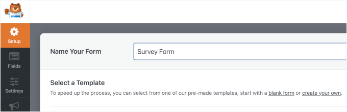 如何在 WordPress 中创建调查问卷(使用 Beautiful Reports) wpforms-setup-name-surveyform20251114_ -10 如何在 WordPress 中创建调查问卷(使用 Beautiful Reports) wpforms-setup-name-surveyform20251114_ -10
