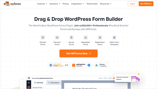 14 款最佳 WooCommerce 销售漏斗插件，助您提升转化率 wpforms-website-3-min20251114_ -21