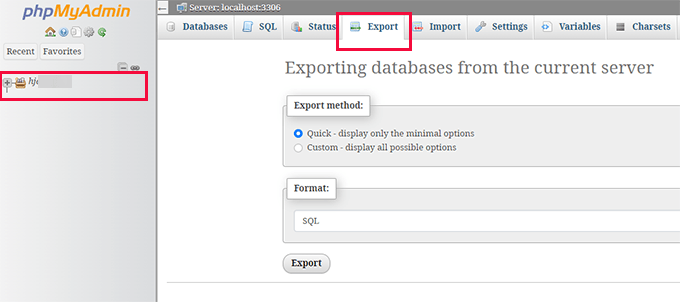 如何手动备份 WordPress 数据库(分步指南) phpmyadmin-select-export-database20251201_ -8 如何手动备份 WordPress 数据库(分步指南) phpmyadmin-select-export-database20251201_ -8